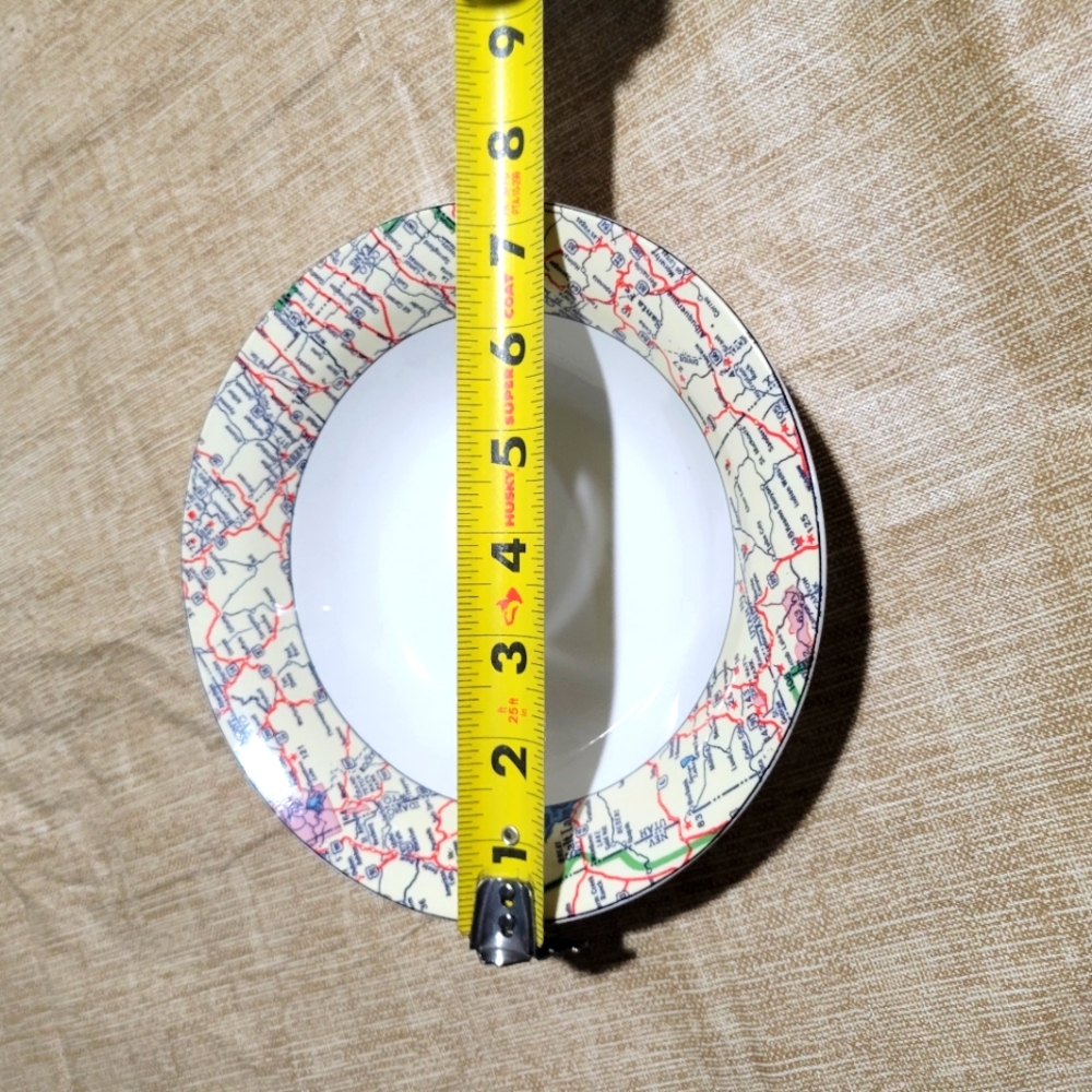 Omnibus Habitat Americana American Roadside 7.5 inch Bowls - Set of 5 - Picture 4 of 4